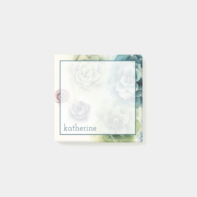 Notas Post-it® Agrega tu nombre | Grupo de Sucultores (Anverso)