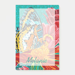 Notas Post-it® Agrega tu nombre Mariposa concentrada I