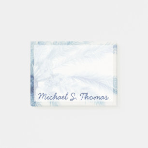 Notas Post-it® Agrega tu nombre  Palmeras Chambray II