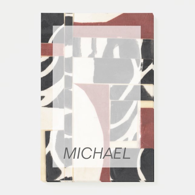 Notas Post-it® Agrega tu nombre| Piezas y piezas I (Anverso)