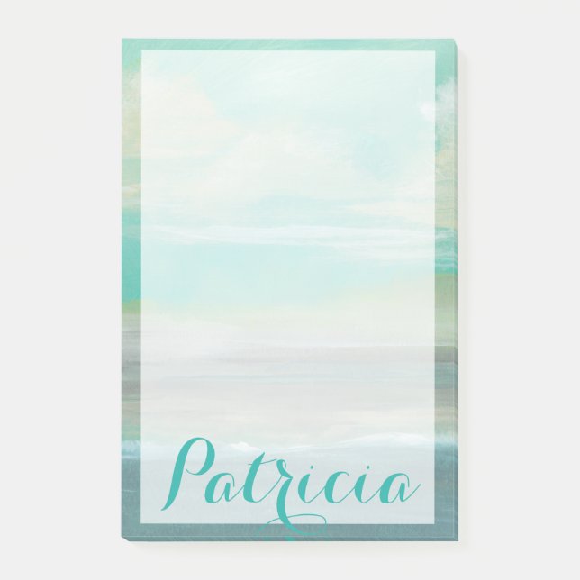 Notas Post-it® Agrega tu nombre | Playa de Lowland I (Anverso)