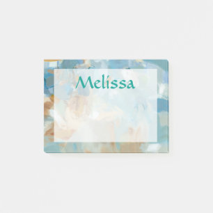 Notas Post-it® Agrega tu nombre Playa Sparkle