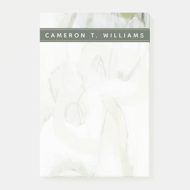 Notas Post-it® Agrega tu nombre| Verja (Anverso)