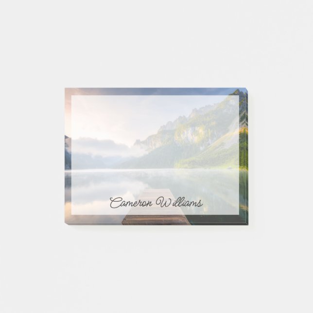 Notas Post-it® Agua | Lago alpino de Azure, Austria (Anverso)