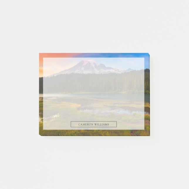 Notas Post-it® Agua | Parque nacional del monte Rainier, Washingt (Anverso)