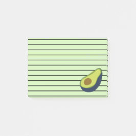Notas Post-it® Aguacate verde de la diversión