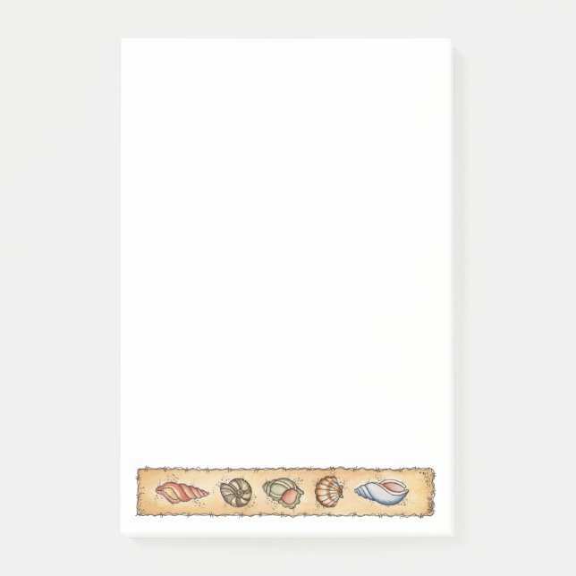 Notas Post-it® Aguas marinas (Anverso)