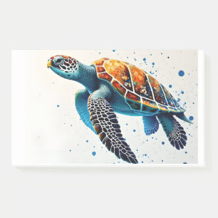 Notas Post-it® Aguas tranquilas: Celebran tortugas marinas con el