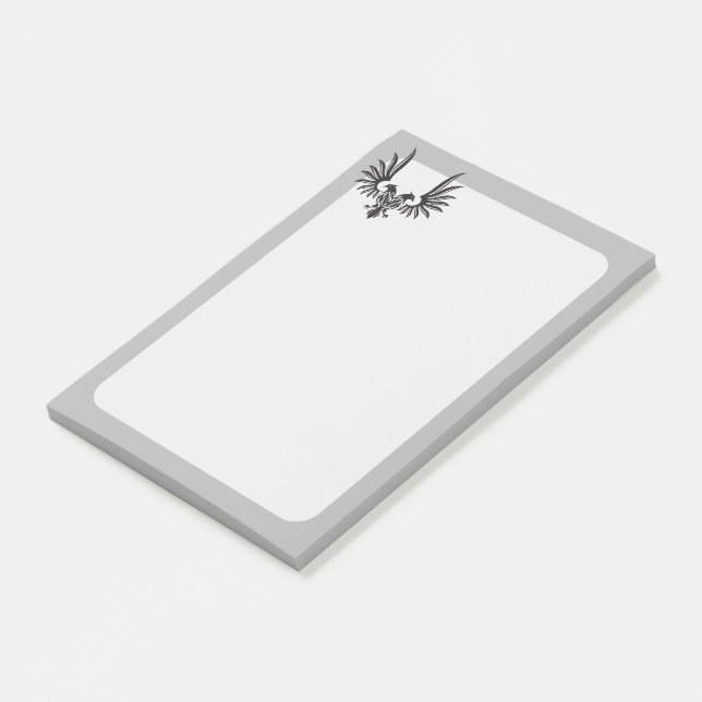 Notas Post-it® Águila de dos cabezas (En perspectiva)