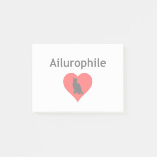 Notas Post-it® Ailurophile