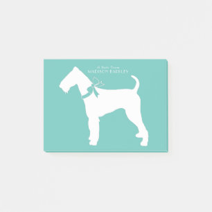 Notas Post-it® Airedale Terrier Dog Puppy