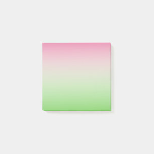 Notas Post-it® AKA rosa y verde 