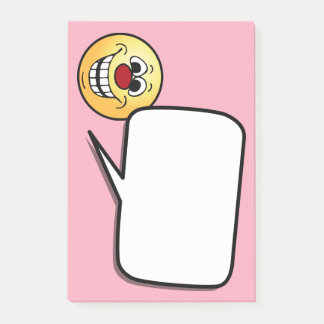Notas Post-it® Alegre Grumpey Face