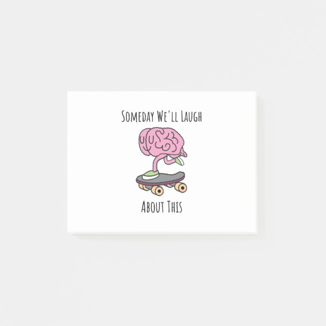 Notas Post-it® Algún Día Se Ríe Mucho De Esto (Anverso)