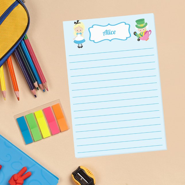 Notas Post-it® Alice en el País de las Maravillas Personalizado p (Subido por el creador)