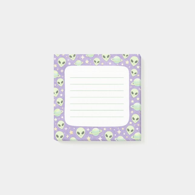 Notas Post-it® Alienígenas (Anverso)