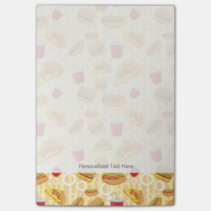 Notas Post-it® Alimentos de preparación rápida
