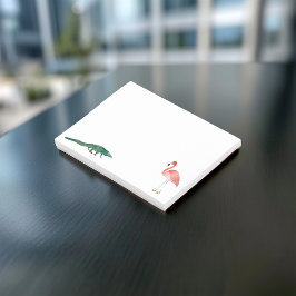 Notas Post-it® Alligador Y Flamingo