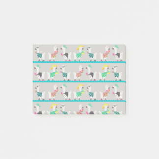 Notas Post-it® Alpacas de verano