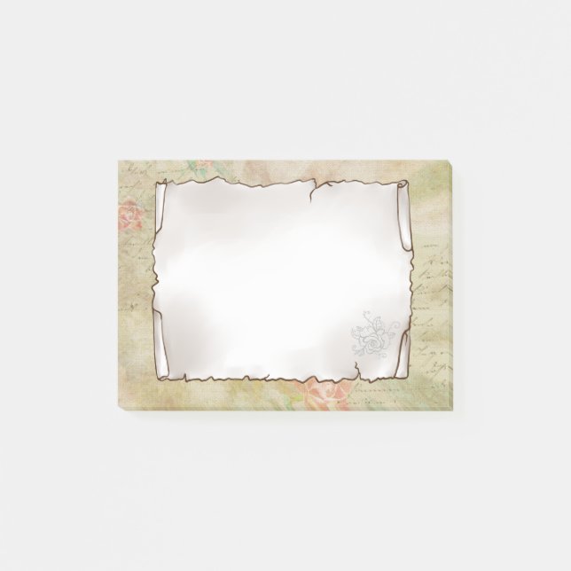 Notas Post-it® Altes Blatt post-it klebezettel (Anverso)