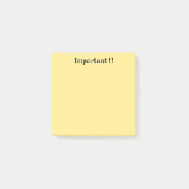 Notas Post-it® Amanecer amarillo Pastel