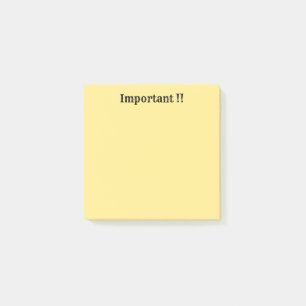 Notas Post-it® Amanecer amarillo Pastel