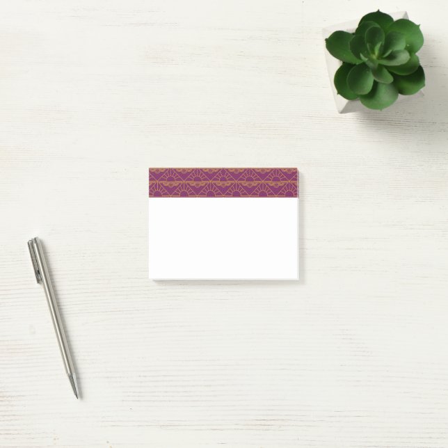 Notas Post-it® Amanecer Art Deco (Oficina)