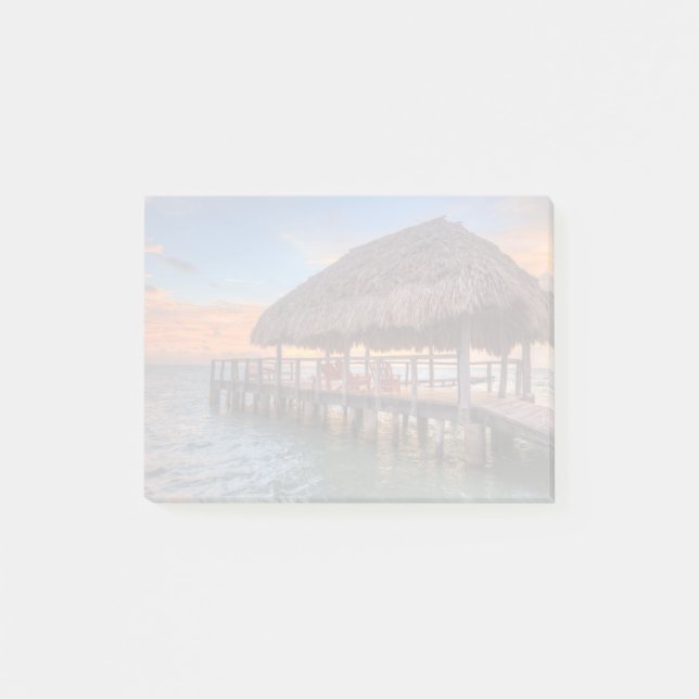 Notas Post-it® Amanecer del lado del muelle (Anverso)