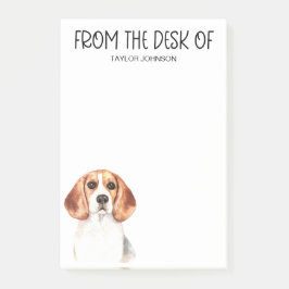 Notas Post-it® Amante de Beagle