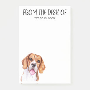 Notas Post-it® Amante de Beagle