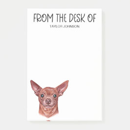 Notas Post-it® Amante de Chihuahua