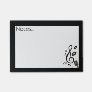 Notas Post-it® Amante de la música