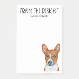Notas Post-it® Amante del Basenji