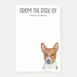 Notas Post-it® Amante del Basenji