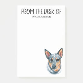 Notas Post-it® Amante del perro boyero australiano