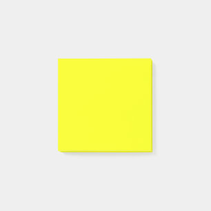 Notas Post-it® Amarillo Brillante Plano 