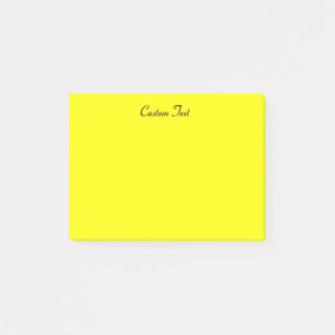 Notas Post-it® Amarillo lindo