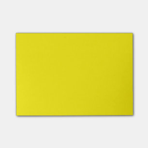 Notas Post-it® Amarillo simple