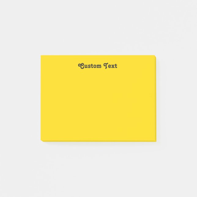Notas Post-it® Amarillo simple (Anverso)