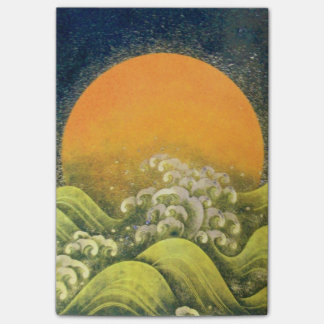 Notas Post-it® AMATERASU SUN GODDESS Amarillo Marrón Negro
