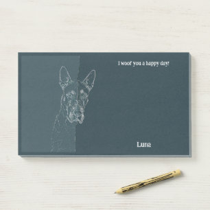 Notas Post-it® American Staffordshire Terrier Resumen Nombre del