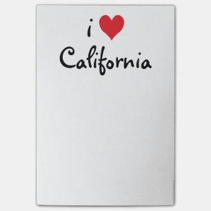 Notas Post-it® Amo California