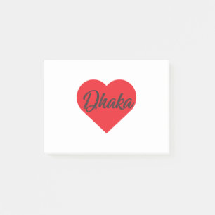 Notas Post-it® Amo Dhaka - Bangladesh