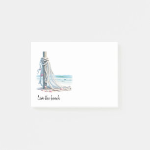 Notas Post-it® Amo la playa