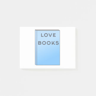 Notas Post-it® Amo libros