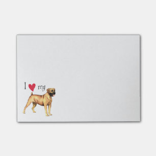 Notas Post-it® Amo mi Boerboel