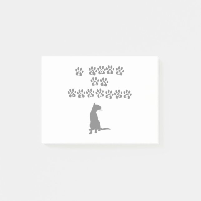 Notas Post-it® Amo Mi Siamés (Anverso)