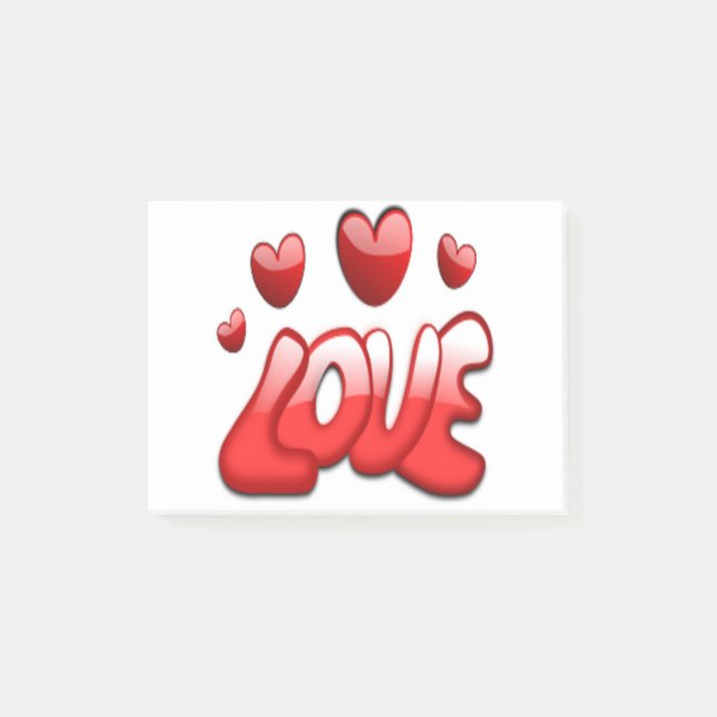 NOTAS POST-IT® AMOR (Anverso)