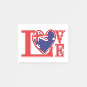 Notas Post-it® Amor-Australia