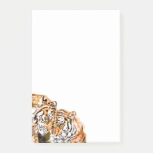 Notas Post-it® Amor de la familia Tigres